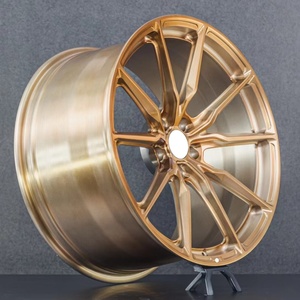 DJJ Roues forgées sur mesure 19 20 21 pouces pour <span class=keywords><strong>Porsche</strong></span> Série <span class=keywords><strong>911</strong></span> Guide de roue Turbo S 991 GT3 RS <span class=keywords><strong>Carrera</strong></span> <span class=keywords><strong>930</strong></span> Aluminium Bronze - Product Image 4