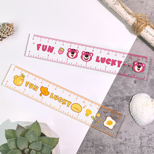 Personal isierte Anime Acryl Lineal | Benutzer definierte Cartoon Kunststoff Lineal | Werbeartikel - Product Image 4