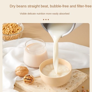 Máquina para Hacer Leche de Soja de 1000 ml, Licuadora de Alta Velocidad con 12 Cuchillas de Acero Inoxidable, Molinillo Automático para Leche de Nueces y Avena, 1000 W, con Calentamiento - Product Image 4
