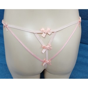 Nouveauté! Culottes string transparentes en coton à taille basse pour femmes, style bondage, passionnément enveloppantes, sexy et - Product Image 3