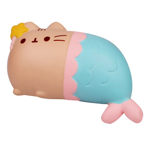 Pu Foam Cute Fish Cat Slow <b>Rebound</b> Toy For Kids 2 To 4 Years Unisex Fidget Toy - Product Image 1