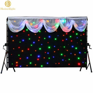 3in LED RGB พื้นหลัง1ม่านดาว LED แสงดาวแบบกระพริบสำหรับตกแต่งเวที - Product Image 2