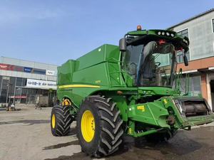 รถแทรกเตอร์สำหรับการเกษตรใช้ในฟาร์มมือสองรถตักดิน John Deer S670 D - Product Image 4