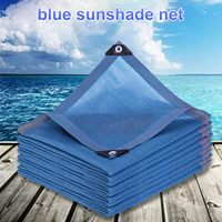 Blauw HDPE Anti-UV Ecologisch Duurzaam Zwaar Weefsel Zeil Zonwerend Net voor Tuin Schaduw Landbouw