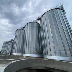 गेहूं मकई भंडारण के लिए गर्म-डुबकी गैल्वेनाइज्ड आटा मिल स्टील साइलो - Product Image 5