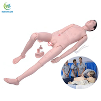 Science médicale Humain Avancé Adulte Mâle Soins Infirmiers Compétences Formation Factice Multifonctionnel Mâle Patient Soins Mannequin