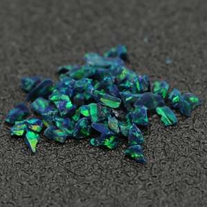 Chine Bello OPALE synthétique OP19 puces d'opale rugueuses écrasées - Product Image 5