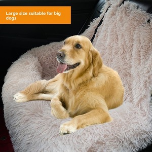 Cama desmontable para mascotas montada en el coche para el asiento del pasajero delantero, portátil y para exteriores, diseñada para gatos y perros - Product Image 4