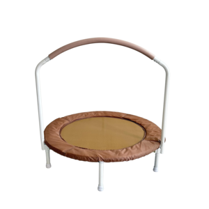 Trampoline de fitness pliable de 36 pouces avec poignée en mousse réglable et housse rembourrée de sécurité, meilleur cadeau pour les enfants et les adultes - Product Image 3