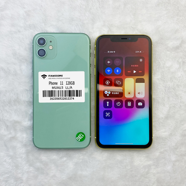 Wholesale Used Mobile Phones for Phone 11 Global Unlocked Low Price A+ 128GB Cheapest Smartphone 4G Cellular