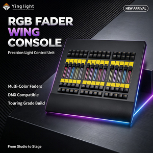A2 Fader Wing <span class=keywords><strong>GrandMA2</strong></span> MA OnPC DMX512 4 sorties DMX 15 faders programmables Extension pour éclairage de scène - Product Image 2