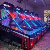 Machine de tir au basket pour jeu d'arcade avec Halo Fireteam Raven Light Gun Console Machine Shoot Basket