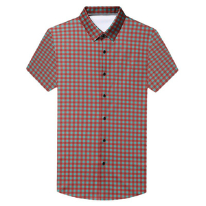 <span class=keywords><strong>Camicia</strong></span> estiva a <span class=keywords><strong>maniche</strong></span> <span class=keywords><strong>corte</strong></span> da uomo senza stiratura <span class=keywords><strong>camicia</strong></span> Casual da uomo a scacchi senza cuciture per uomo - Product Image 1