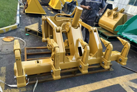 Niveleuse à moteur MONDE CAT120H/140H/140G avec ripper en acier, garantie élevée, bulldozer d'occasion de 10 tonnes, garantie de 3 mois