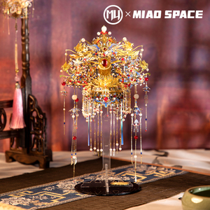 Puzzles en métal 3D <span class=keywords><strong>MU</strong></span> <span class=keywords><strong>Phoenix</strong></span> Crown, kits de modélisme, construction, soulagement du stress, décoration intérieure, ensembles de bricolage, jouet créatif, casse-tête, objet de collection - Product Image 2