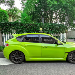 สติ๊กเกอร์ติดกระจกหลังทรงสามเหลี่ยมสำหรับ <span class=keywords><strong>Subaru</strong></span> <span class=keywords><strong>Impreza</strong></span> <span class=keywords><strong>WRX</strong></span> STI Hatchback ปี 2008-2014 อะไหล่ตกแต่งภายนอก - Product Image 2
