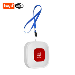 Yaşlı acil SOS düğmesi WiFi USB şarj edilebilir pil Tuya panik uyarı sistemi akıllı SOS düğmeleri - Product Image 1