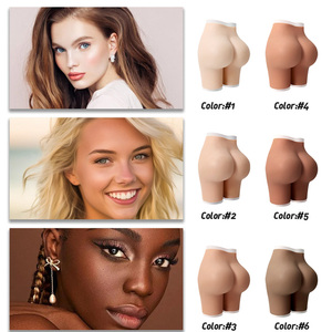 Pantalon de mise en forme avec rembourrage en silicone pour les fesses et les hanches, rembourrage pour les hanches, rehausseur de fesses, faux fessier pour les femmes africaines, taille plus, shapers - Product Image 2