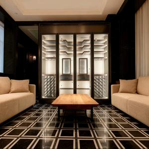 Réfrigérateurs à vin en acier inoxydable sur mesure, conçus pour les professionnels, armoires à vin thermostatées pour la maison, l'hôtel et le restaurant - Product Image 2