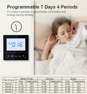 24v condizionatore d'aria hvac controllo digitale tuya modbus camera riscaldamento intelligente termostato wifi regolatore di temperatura per la casa - Product Image 5