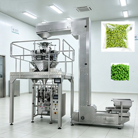Machine d'emballage verticale entièrement automatique à grande vitesse pour sachets de bonbons, grains de café, épices, ensilage, sucre et granulés
