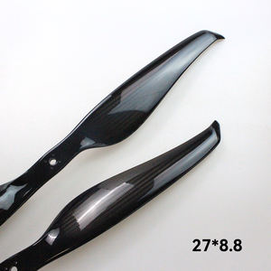 Palas de hélice de drones probadas en equilibrio dinámico mecanizado CNC de fibra de carbono ligero para Mapeo de drones - Product Image 3