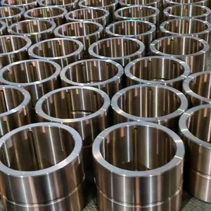 Manufacturing Customized Bronze Flange Casting Bushes Bushing For Punching