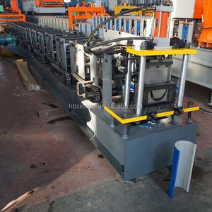 Machine de formage à rouleaux pour gouttières demi-rondes à découpe automatique, <span class=keywords><strong>prix</strong></span> usine, personnalisable, haute efficacité - Product Image 6