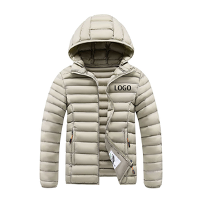 Veste d'extérieur <span class=keywords><strong>chaude</strong></span> personnalisée en gros d'usine vestes d'hiver en duvet rembourrées bouffantes pour hommes - Product Image 1