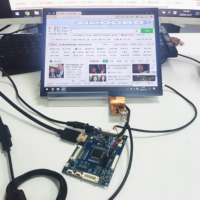 Modul Layar LCD Kustom INX 10.4 Inci Layar IPS TFT 1024x768 Papan Pengontrol Lampu Latar WLED untuk Peralatan Industri