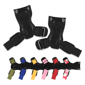 6045 # không trượt đầy màu sắc cao su cọ bảo vệ phòng tập thể dục <span class=keywords><strong>grip</strong></span> cao su cử tạ nâng dây đai tay Grips - Product Image 2