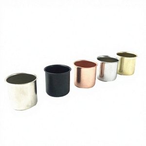 Portavelas Sencillo y Elegante de Hierro Niquelado, Duradero, de Buena Calidad, Soporte para Tazas Navideñas, Decoración para el Hogar, Manualidades - Product Image 3