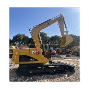Pompe PLC et Engrenage de Roulement pour Mini-Excavatrice Caterpillar 307D d'Occasion Économique pour Travaux de Terrassement de Fondations, de Jardins et de Routes Municipales - Product Image 1