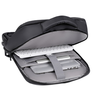 Custom Business Travel Durable Laptop Casual Computer Waterproof Lightweight USB Charging <b>Daily</b> Commute Multi Pocket <b>Backpack</b> - Product Image 5