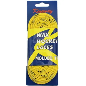 Lacets cirés personnalisés Lacets de chaussures Nouveauté Lacets de chaussures Lacets de chaussures de hockey