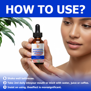 Premium High Mood Balance Support Nerve System Magnesium Complex <b>Liquid</b> Drops with L-Theanine and Potassium - Product Image 2