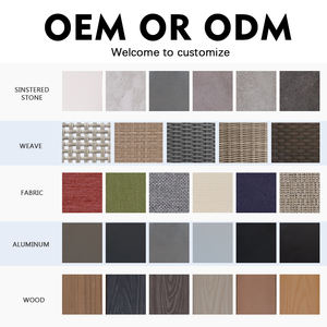 आधुनिक डिजाइन उच्च गुणवत्ता वाले वाटरप्रूफ आउटडोर सोफा सेक्शनल आंगन सेट होटल गार्डन फर्नीचर असबाब सोफा सोफे सोफे सोफे सोफे - Product Image 6