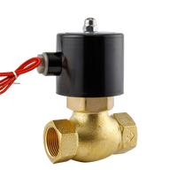 Électrovanne haute pression série US Électrovanne d'eau de contrôle de fluide normalement fermée Électrovanne à vapeur haute température