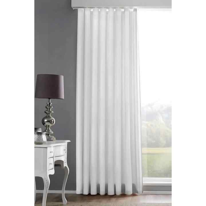 Satin Sunshade Curtain White Color 1st Quality