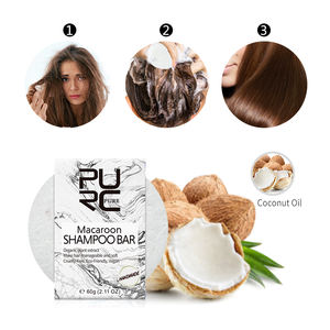 Barre de shampooing <span class=keywords><strong>solide</strong></span> à l'huile de noix de coco Savon Barre de shampooing pour cheveux bio faite à la main - Product Image 3