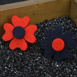 Elegante moda Mens Ternos Colorido Tecido Borboleta Decoração Broche Lapel Pin - Product Image 4