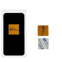 Tamaño personalizado 50*50MM imprimible NFC teléfono pegatina tarjeta duro PVC pegatina etiqueta para compartir en redes sociales