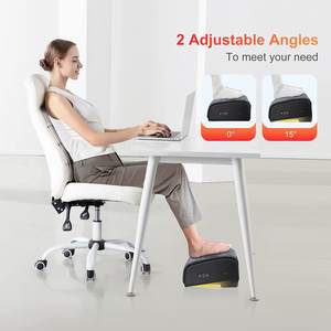 Chauffe-pieds <span class=keywords><strong>Comfier</strong></span> et repose-pieds pour sous le bureau au travail - Product Image 4