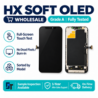 Layar Sentuh LCD OLED HP Berkualitas Tinggi HX untuk iPhone 12 Pro MAX 13 Mini 13 Pro 13 Pro Max LCD Refurbished Pengganti