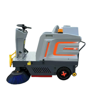 Leaf Vacuum Vehicle Driving Electric Road <strong>Cleaning</strong> <strong>Machine</strong> <strong>Clean</strong> <strong>up</strong> the Garbage on the Road Surface - Product Image 2