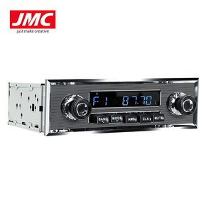 JMC 1 DIN MP3เสียงย้อนยุครถวิทยุ7สีชุดหูฟังรถคลาสสิกเพลง BT FM AM Rds โรงเรียน<span class=keywords><strong>เก่า</strong></span> DIN MP3การตั้งค่า EQ วิทยุ - Product Image 1