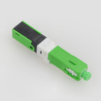 Konektor Serat Optik SC/APC Hijau Cold Melt: Adaptor Kabel Drop Perakitan Cepat dan Sudah Dipoles untuk FTTH Efisiensi Tinggi
