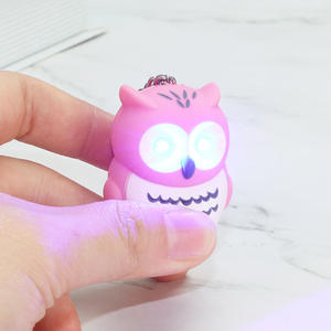 Llavero de Búho LED para Mujeres y Hombres, Lindo Colgante para Bolso, Llavero de Dibujos Animados para Bolso o Coche, Mini Llavero con Diseño de Luz y Sonido, Regalo para Niños y Niñas, Nuevo - Product Image 2