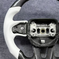 Accessoires de voiture pour Dodge Charger Challenger Hellcat Charger Challenger SRT RT Volant en fibre de carbone Intérieur automobile