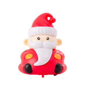 Coche de Juguete de Retracción Personalizado Jinying, Regalos de Navidad, Coche de Juguete de Plástico con Diseño Moderno y Novedoso de Santa Claus, Decoraciones de Coche de Navidad - Product Image 4